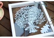 Family Tree Papercut